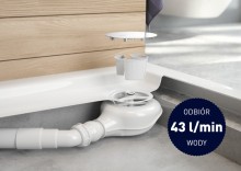 Sifon pentru cadite de duș cu scurgere de 90 mm NHC_029C - Img 3