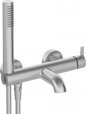 SILIA Baterie de cada cu set de dus inclus BQS_F11M Finisaj: oțel periat - Img 1