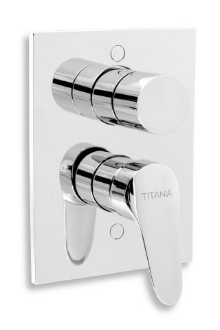TITANIA IRIS NEW Baterie încastrată cadă-duș crom 94450R,0