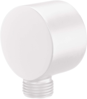 🔗 Cot conector pentru furtun, rotund, finisaj bianco – Cod NAC_A54K - Img 1