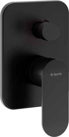 🚿 Baterie duș încastrată ALPINIA, cu comutator, finisaj nero – Cod BGA_N44P - Img 1