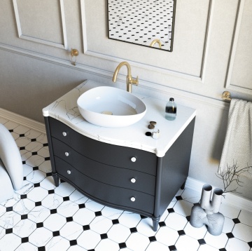 🛁 Portprosop TEMISTO montaj pe perete, finisaj alamă șlefuită – Cod ADT_M621 - Img 4