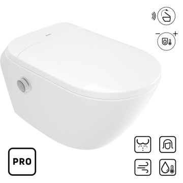 SILIA - Vas de toaletă inteligent cu capac automat - pro - alb - CSID6ZPW