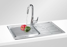 SOUL SATIN SINK 1-BOWL WITH DRAINER WITH FITTING ZEO_0113 - Img 2