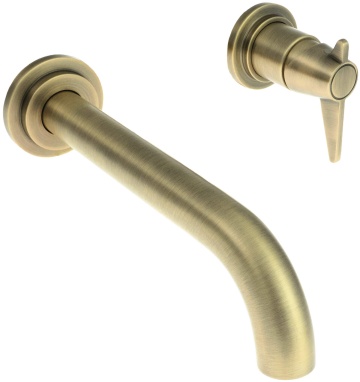 🚰 Baterie chiuvetă încastrată TEMISTO, finisaj alamă – Cod BQT_M54L