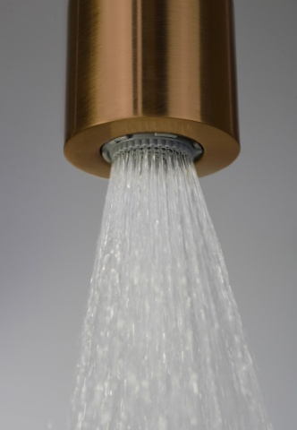 🚿 SILIA – Pălărie de duș fixă, 1-funcție, finisaj Bronz periat (NQS_C30K) 🛁 - Img 3
