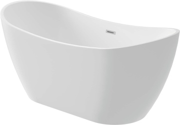 ARNIKA Cadă freestanding, ovala - 160 cm Finisaj: Alb KDA_016V
