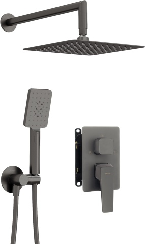 Blur Set de duș cu montare îngropată, cu BOX pentru baterie BXYZDQLM