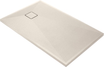 CORREO - Cădiță de Duș din Granit, Rectangulară, 120x80 cm, Bej (KQR_544B) - Img 1
