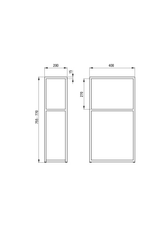 Correo Coloană de baie - sistem modular CKC_N20A - Img 2