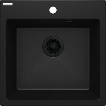 Evora Chiuvetă din granit, 1-cuvă Finisaj: Negru ZQJ_N103 - Img 1