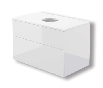 Prizma Mobilier de baie, Cu blat SDI_6B81