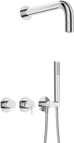 SILIA Set de duș NQS_00XK Finisaj: crom - Img 1