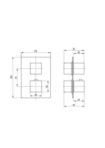 Therm Element extern, pentru BOX cu termostat Finisaj: Crom BXY_0EAT - Img 2
