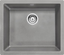 Chiuveta Granit CORDA UNDERMOUNT GREY - SINK WITH FITTING ZQA_S10C - Img 1