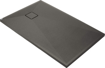 Correo Cădiță de duș din granit, rectangular, 100x70 cm Finisaj: Antracit KQR_T75B