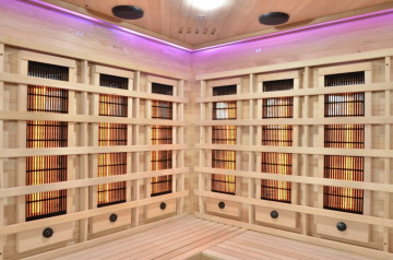 DELUXE - Saună Uscată cu 2 Tipuri de Rezistențe J21150 - Img 4