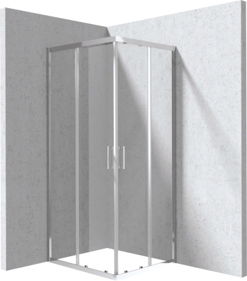 Funkia Evo Cabină de duș, rectangular, 80x90 cm KYC_0089P
