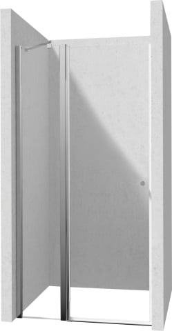 KERRIA PLUS – Ușă de duș cu balamale, 120 cm KTSU045P (Finisaj Cromat) 🚿✨ - Img 1
