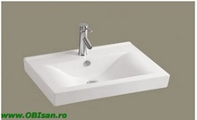 Lavoar alb 60x19x48 cm