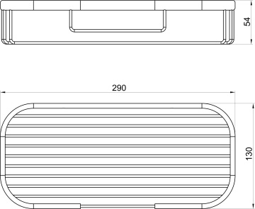 METALIA WIRE Etajeră mare crom 6068,0 - Img 2