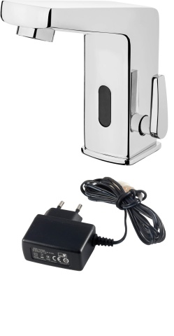 Sensor Baterie pentru chiuvetă, fără contact direct, cu reglarea temperaturii - 230/6V Finisaj: Crom BCH_029V