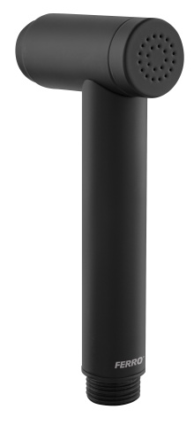 SHOWER HANDLES Pară duș igienică, cu sistem AUTO-STOP negru S66BL