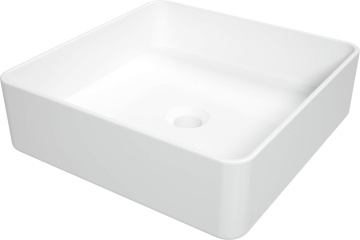 Square Lavoar ceramic, blat Finisaj: Alb CGS_6U4S - Img 1