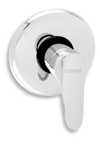 TITANIA IRIS NEW Baterie încastrată duș crom 94450,0