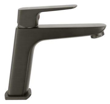 VITTO Baterie stativă lavoar cu ventil gun metal BVI2VLGM