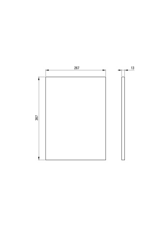 Correo Raft de piatră, pentru consolele sau coloanele de baie - sistem modular CBL_N30B - Img 2