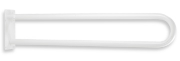 METALIA Mâner de susținere dublu, rabatabil, 844 mm alb R66830,11