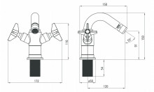 🚰 TEMISTO – Baterie pentru bideu – Cod BQT_030D - Img 7