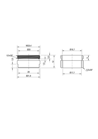Aerator, pentru robinete de chiuvetă Finisaj: XDCA7PLD0 - Img 2