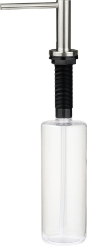 Aster Dozator, pentru detergent de vase ZZZ_F0DD finish oțel șlefuit - Img 1