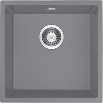 Corda Chiuvetă din granit, 1-cuvă, montare sub blat Finisaj: Antracit ZQA_S10A - Img 1