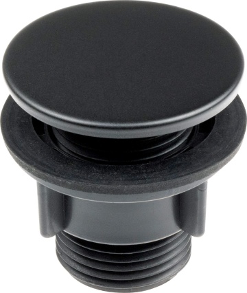 Dop, pentru orificiul pentru baterie pentru chiuveta de bucătărie Finisaj: Negru ZZZ_N00S