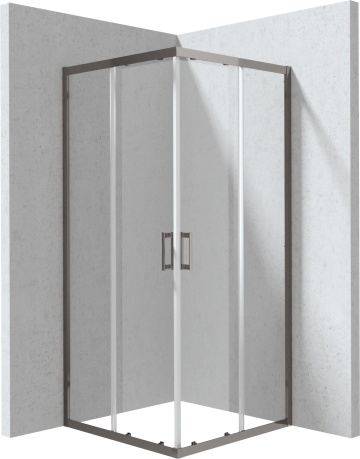 Funkia Evo Cabină de duș, pătrat, 90x90 cm KYC_D099P