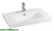 Lavoar alb 80x17x48 cm