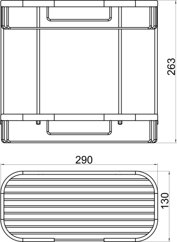 METALIA WIRE Etajeră mare cu două poliţe crom 6075,0 - Img 2