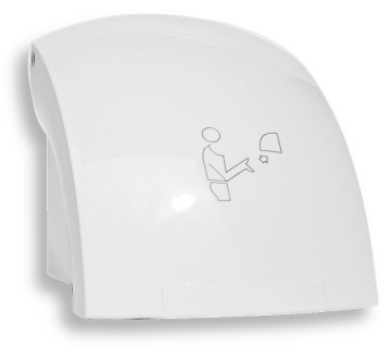 SANITARY PROGRAM Uscător electric de mâini cu senzor alb 69091,1