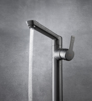 🚰 Baterie înaltă pentru chiuvetă ARIKA – Finisaj Titan – Cod BQA_D20K - Img 6