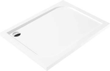 CUBIC Cădiță de duș din acrilat, rectangular, 100x80 cm Finisaj: Alb KTK_046B