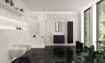 PRIZMA – Mobilier de Baie Fără Blat, STU_NU81 Finisaj Nero Mat 🛁✨ - Img 4