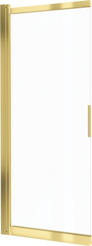 PRIZMA – Paravan de baie 100x140 cm KTJ_Z73R Finisaj: Auriu - Img 3