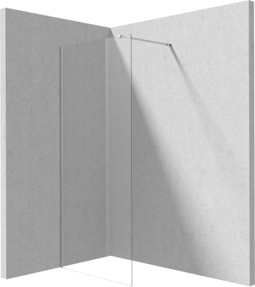 Prizma Perete de duș, paravan, 110 cm Finisaj: Crom KTJ_031P