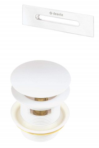 Set de Accesorii pentru Cadă - Dop și Preaplin Finisaj: Bianco (Alb) KYY_A10B - Img 1