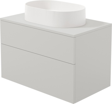 Prizma Mobilier de baie , cu chiuvetă din granit - 55x35 cm SDKB8SAU6S