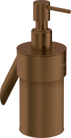 SILIA - Dozator de săpun montabil pe perete, Bronz Periat (ADI_C421) - Img 1