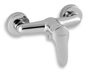 TITANIA IRIS NEW Baterie perete duș crom 94461/1,0